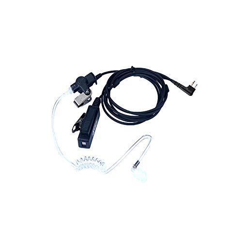 KEYBLU 2 - Wire Acoustic Tube Headset with PTT and Mic Surveillance Kit