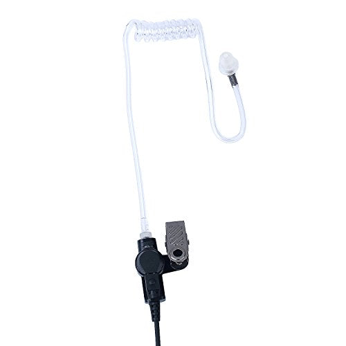 KEYBLU 2 - Wire Acoustic Tube Headset with PTT and Mic Surveillance Kit