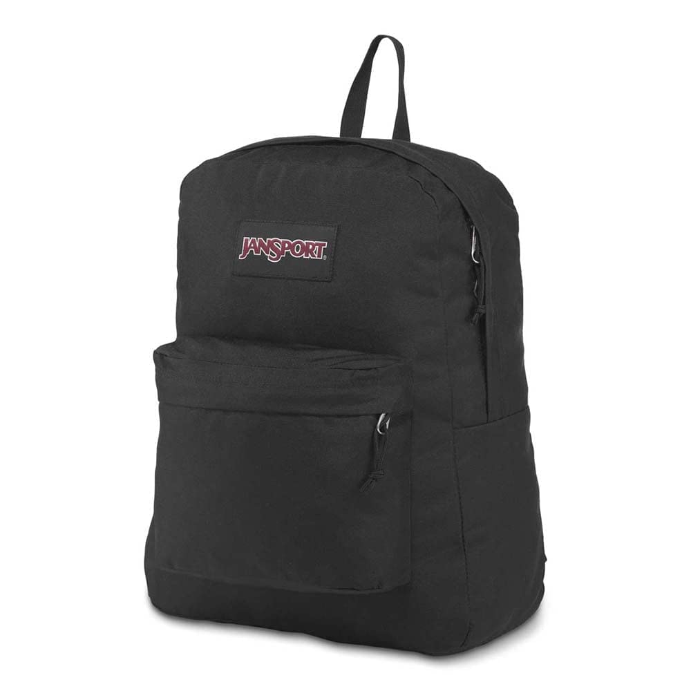 JanSport Superbreak Backpack - Durable, Lightweight Premium Backpack, Black