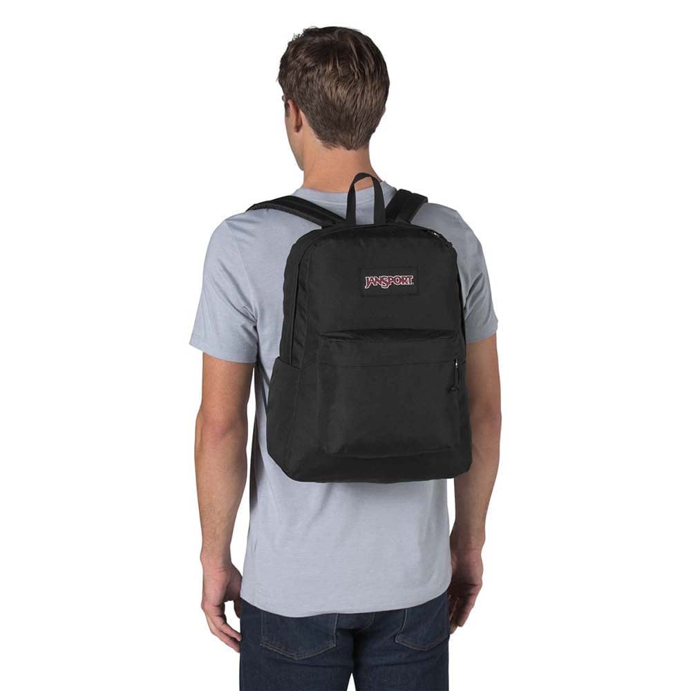 JanSport Superbreak Backpack - Durable, Lightweight Premium Backpack, Black