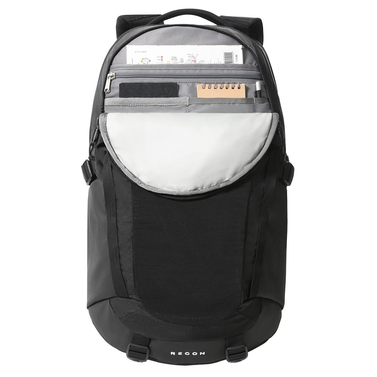 THE NORTH FACE Recon Everyday Laptop Backpack, TNF Black/TNF Black, One Size